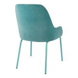 Fresco Upholstered Chair w/Steel Legs