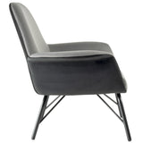 Pallas Steel Leg Lounge Chair