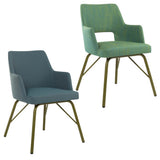 Alistair Steel Arm Chair