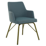 Alistair Steel Arm Chair