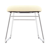 Aska Sled Backless Chair