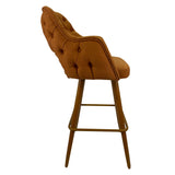 Bertie Upholstered Cutout Stool 20PR631 | Sun