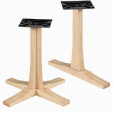 Blaise Solid Wood Table Base