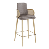 Bram Bar Stool 21PR1295AC | Gia [Flou]