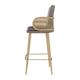 Bram Bar Stool 21PR1295AC | Gia [Flou]
