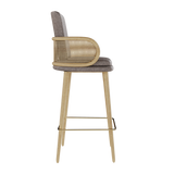Bram Bar Stool 21PR1295AC | Gia [Flou]