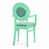 Vireo Upholstered Wood Arm Chair