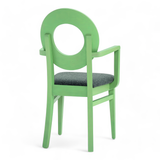 Vireo Open Back Wood Arm Chair