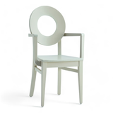 Vireo Open Back Wood Arm Chair