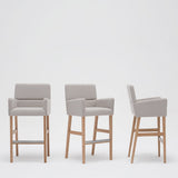 Zinger Upholstered Stool