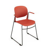 Depo Sled Base Arm Chair