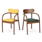 Emory Bentwood Stacking Armchair | Alma