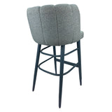 Fred Upholstered Bar Stool | Enzo [Luna]