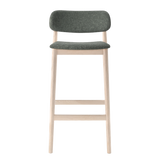 Griff Padded Back Bar Stool