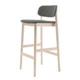 Griff Padded Back Bar Stool