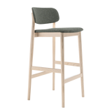 Griff Padded Back Bar Stool