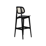 India Cane Back Bar Stool | Lara Bunny