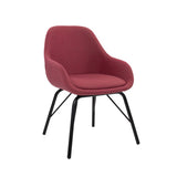 Jaycee Steel Leg Arm Chair