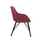 Jaycee Steel Leg Arm Chair