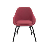 Jaycee Steel Leg Arm Chair