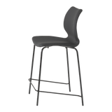 Kay Metal Legged Bar Stool | Quilted