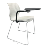 Kay Sled Legged Desk | Quilted