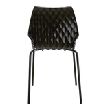 Kay Metal Legged Chair | Quilted