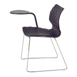 Kay Sled Legged Desk | Quilted