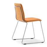 Ken Sled Base Metal Chair