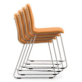 Ken Sled Base Metal Chair