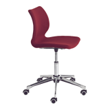 Kay Upholstered Swivel With Wheels | Quilted