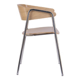 Miles Steel Frame Arm Chair