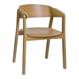 Miles Wood Frame Arm Chair