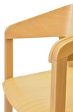 Miles Wood Frame Arm Chair