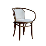 Miponi Upholstered Bentwood Arm Chair