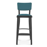 Noah Upholstered Wood Stool