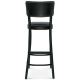 Noah Upholstered Wood Stool