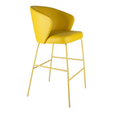 Oriana Bar Stool w/Steel Legs