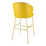 Oriana Bar Stool w/Steel Legs