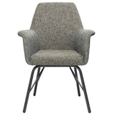 Pallas Steel Leg Arm Chair