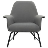 Pallas Steel Leg Lounge Chair