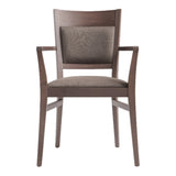 Rael Open Wood Arm Chair