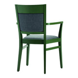 Rael Open Wood Arm Chair