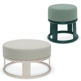 Saffron Bentwood Ottoman