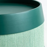 Saffron Bentwood Ottoman