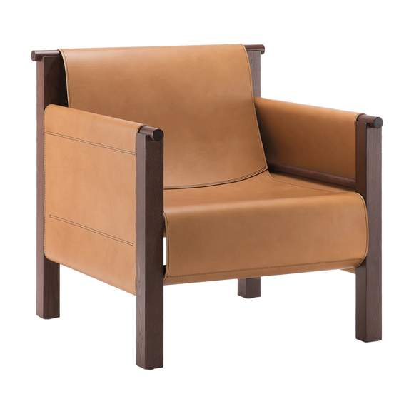 Mitsa Large Leather Arm Chair