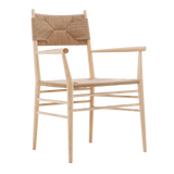Nona Woven Back Arm Chair