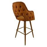 Bertie Upholstered Cutout Stool