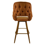 Bertie Upholstered Cutout Stool