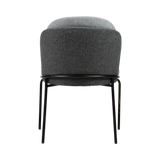 Merce | Luca Upholstered Chair - Metal [Atlantic]